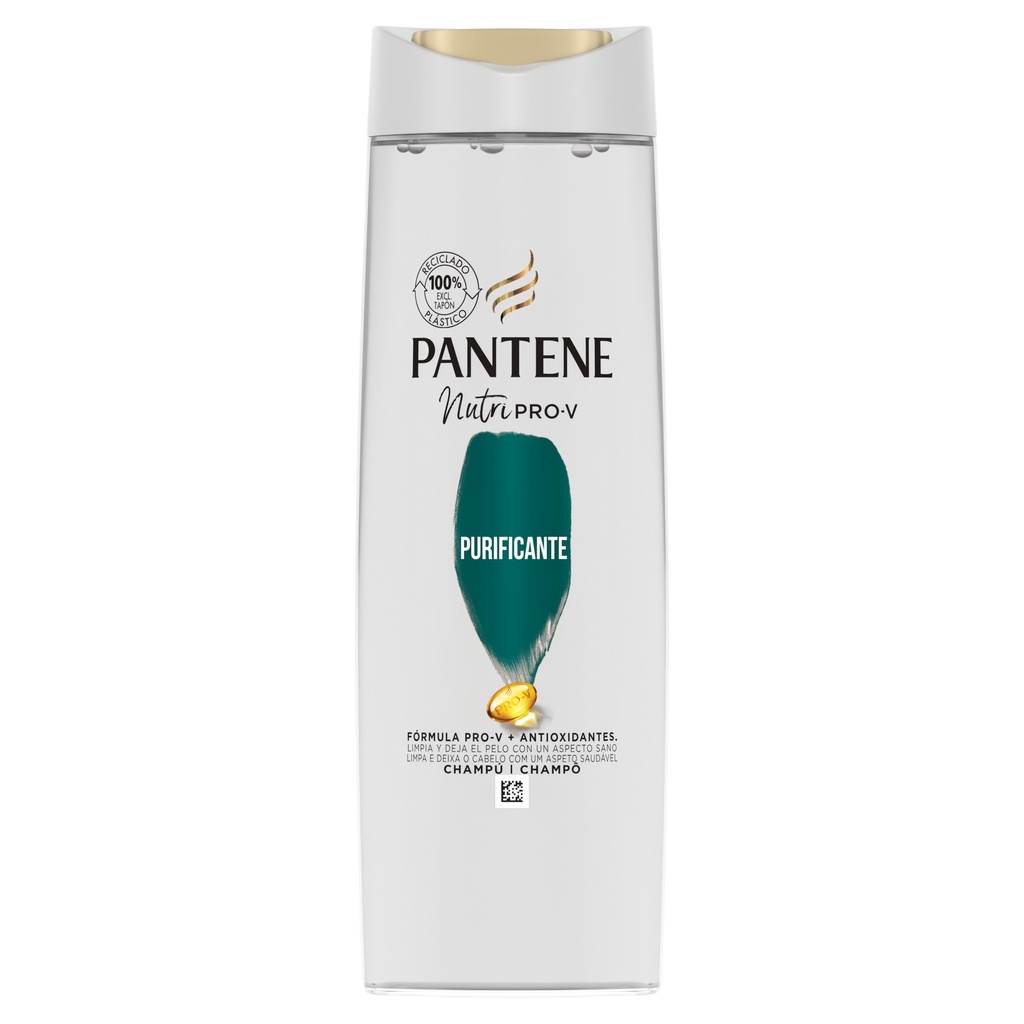 PANTENE CHAMPU 385ML.NUTRI PLEX PURIFICANTE