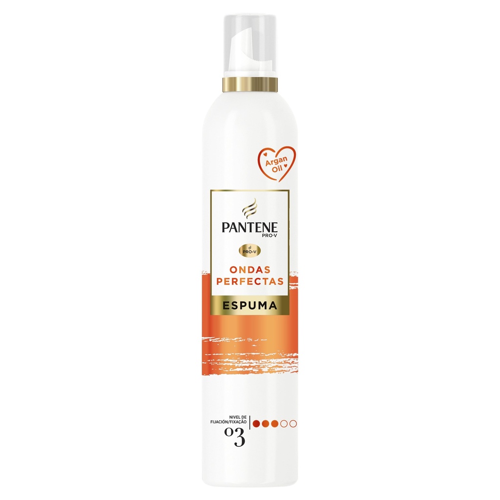 PANTENE ESPUMA FIJACION 3 ONDAS PERFECTAS 200ML.            