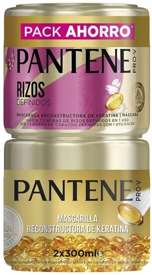 PANTENE MASCARILLA 300ML RIZOS DEFINIDOS DUPLO PACK AH(NUEVO