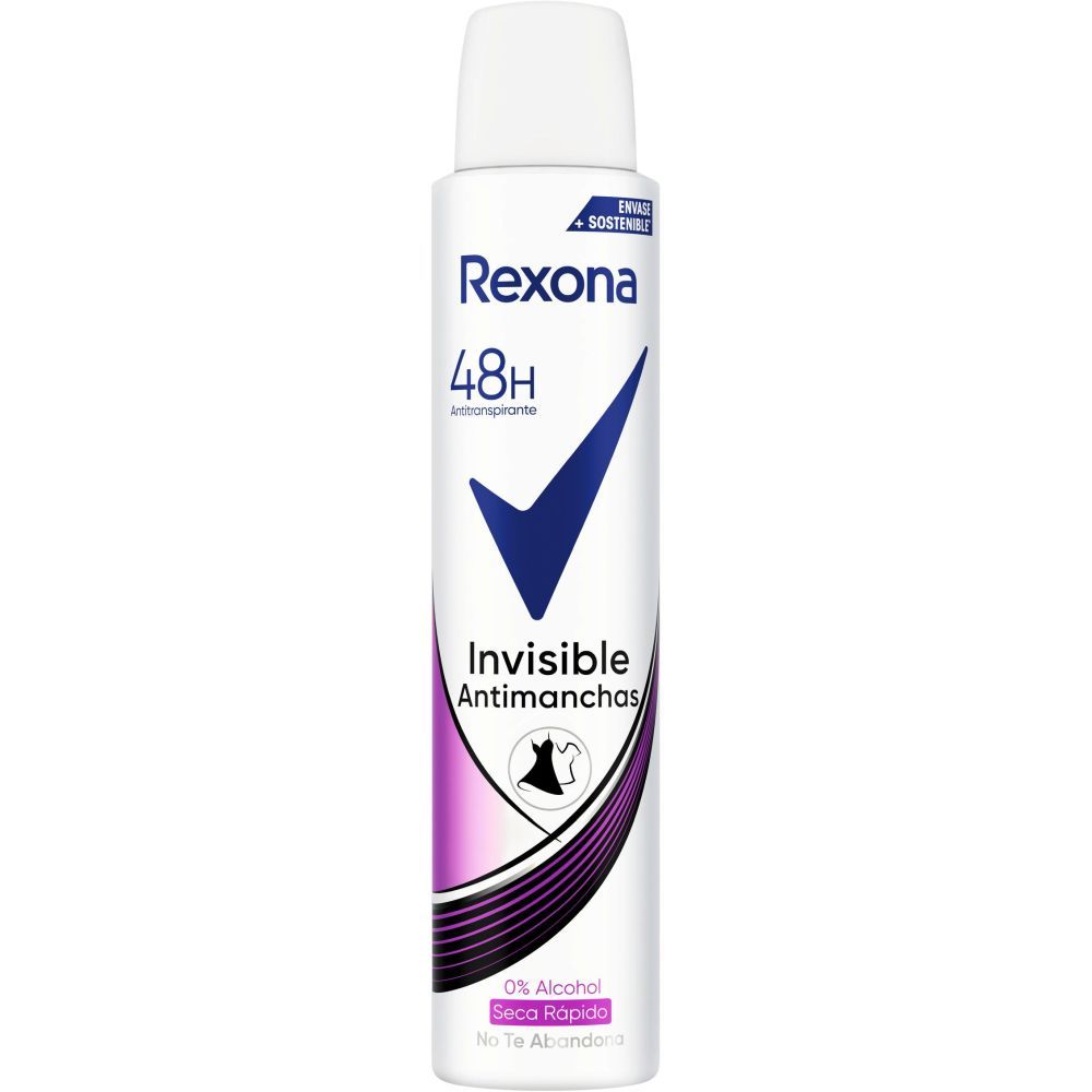 REXONA DESOD.200ML WOMAN INVISIBLE ANTI-MANCHAS