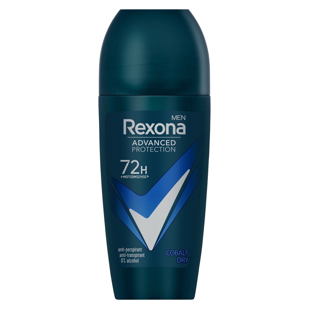 REXONA DESOD.50 ML.ROLLON MEN ADVANCED PROT.COBALT DRY72H