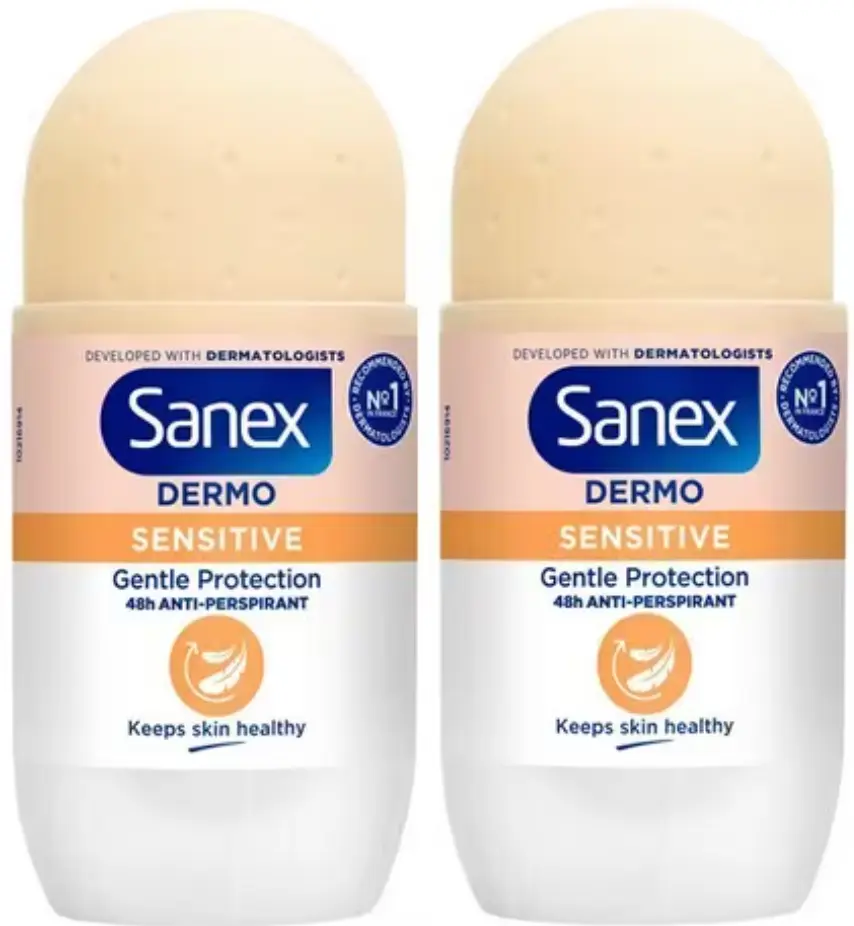 SANEX DESOD.ROLL-ON 50 DUPLO DERMO SENSITIVE PACK (NUEVO)