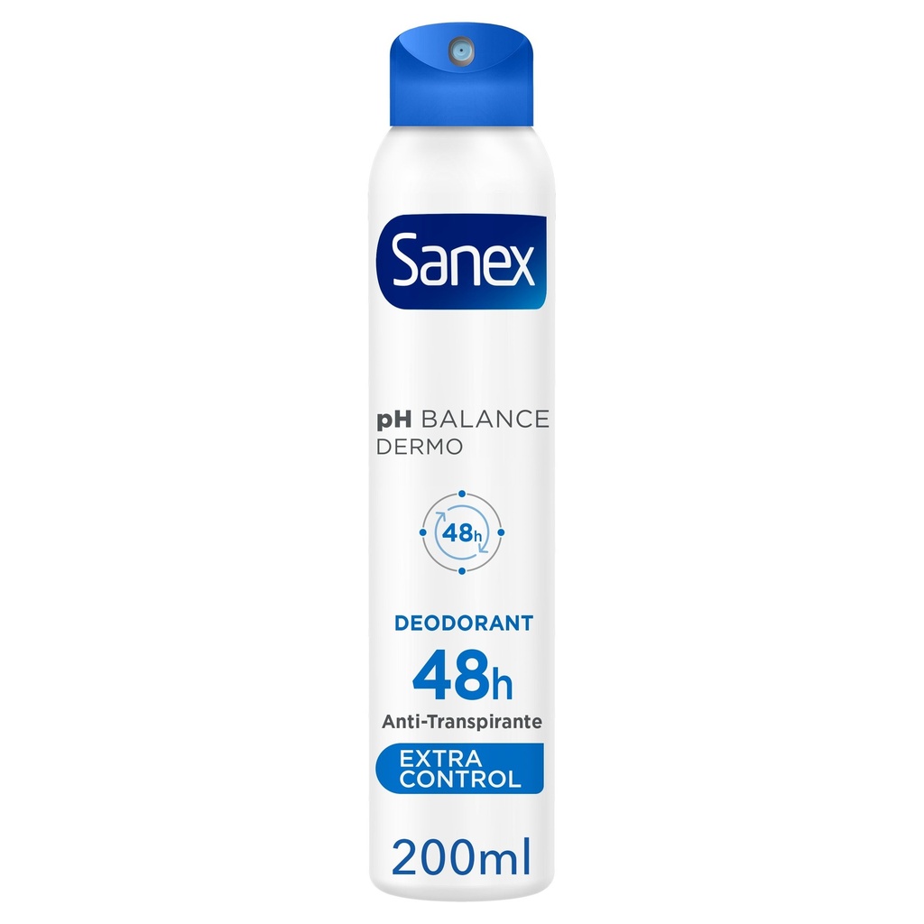 SANEX DESOD.SPRAY 200 DERMO EXTRA CONTROL (NUEVO)           