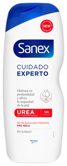 SANEX GEL 600 ML CUIDADO EXPERTO UREA PIEL SECA