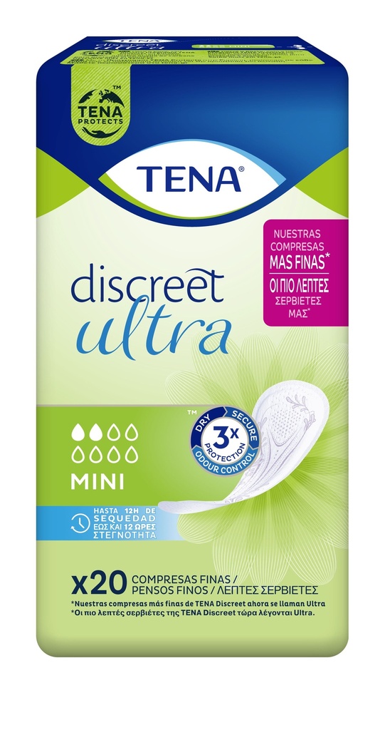 TENA DISCREET MINI 20 UD.