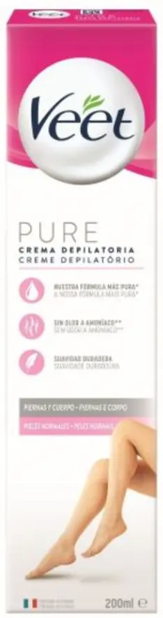 VEET DEPIL.CREMA 200ML.PURE PIEL NORMAL                     
