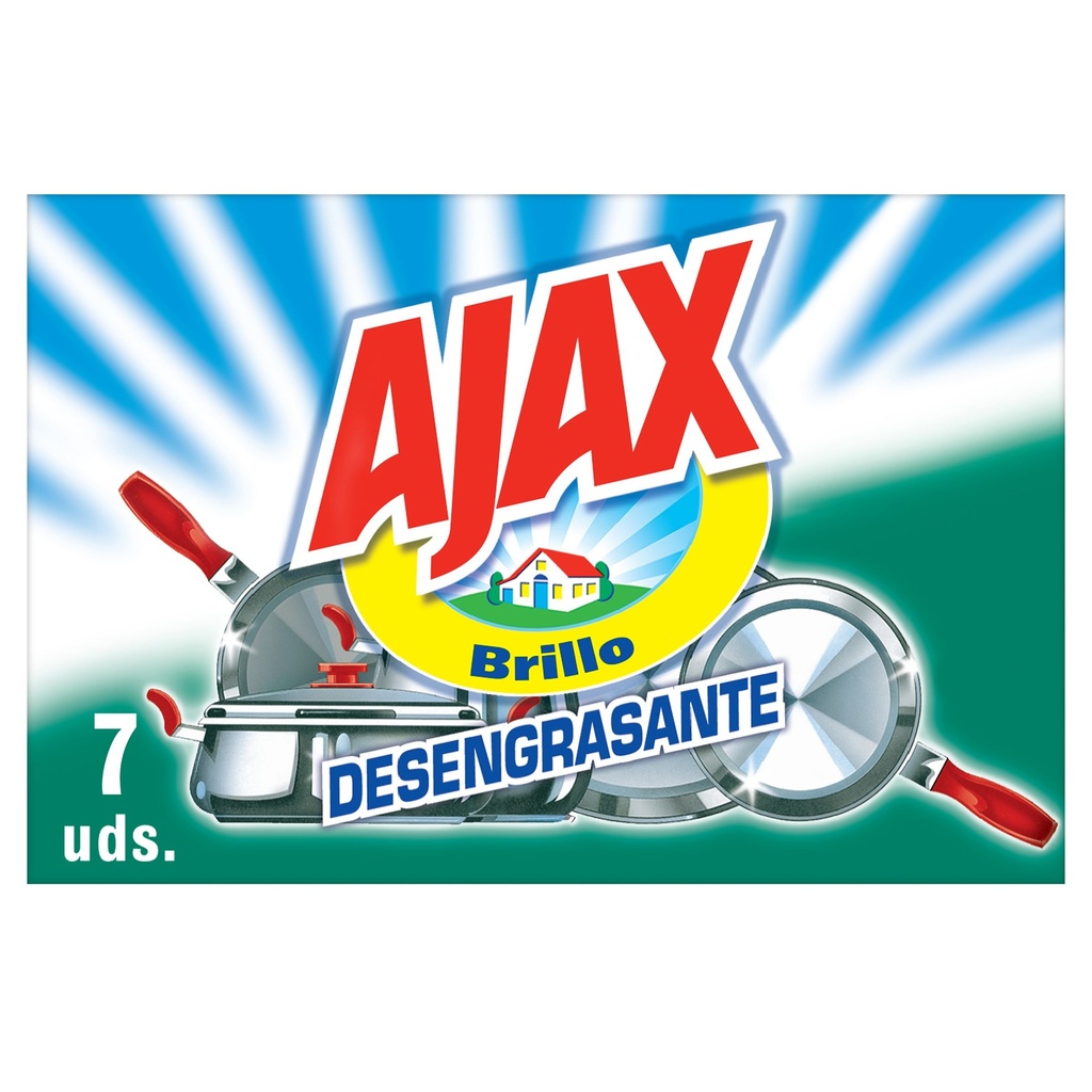 AJAX ESTROPAJOS JABONOSOS 7UD.                              