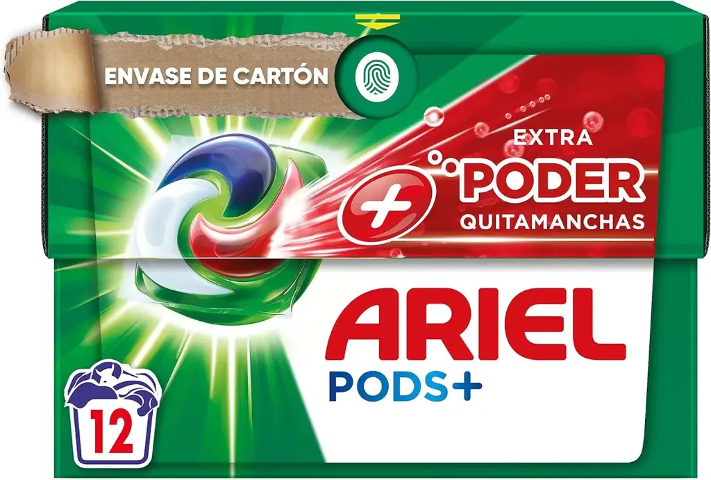 ARIEL DETERGENTE 3EN1 PODS (12 DOSIS) EXTRA PODER