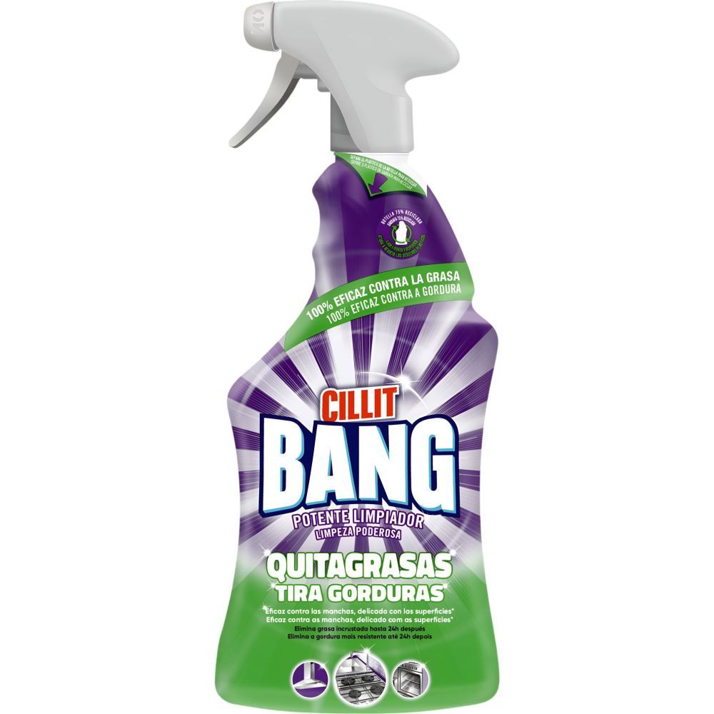 CILLIT BANG 750ML.PISTOLA QUITTAGRASAS