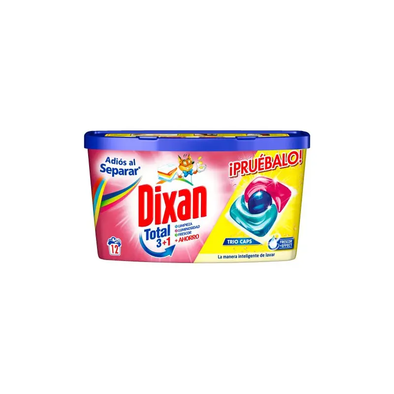 DIXAN TRIO-CAPS 12 UD.ADIOS AL SEPARAR (BOLSA)