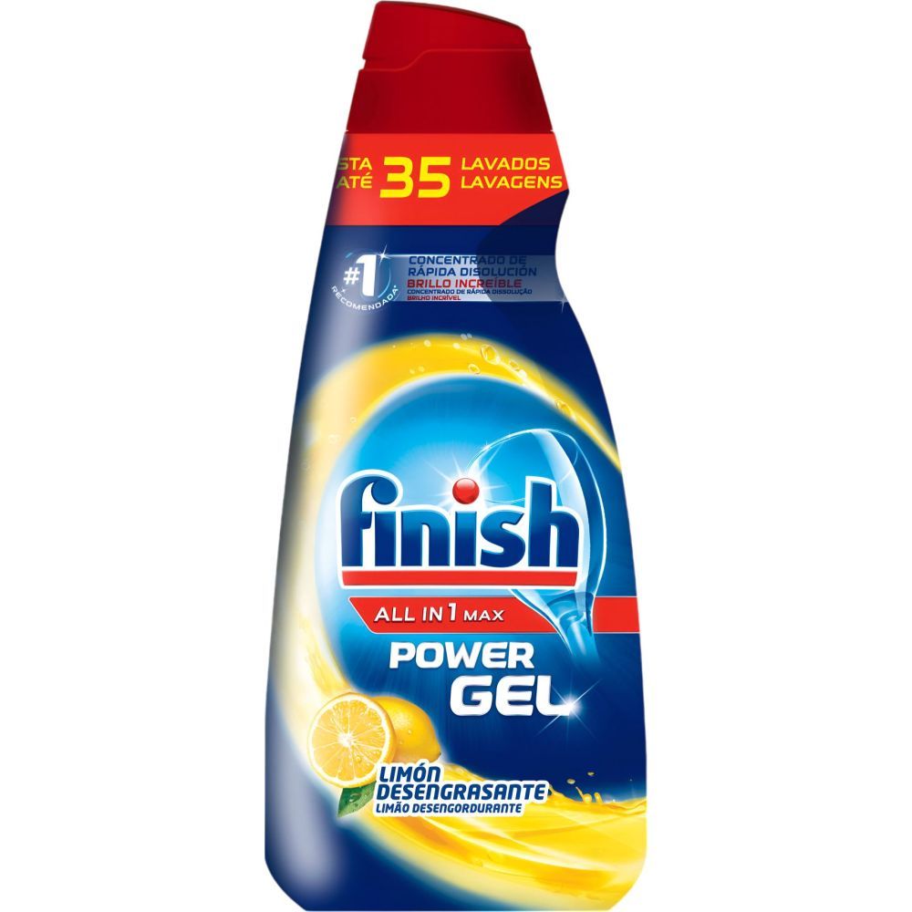 FINISH LAVAVAJILL.DETERG.GEL 35 LAV.700ML.LIMON             
