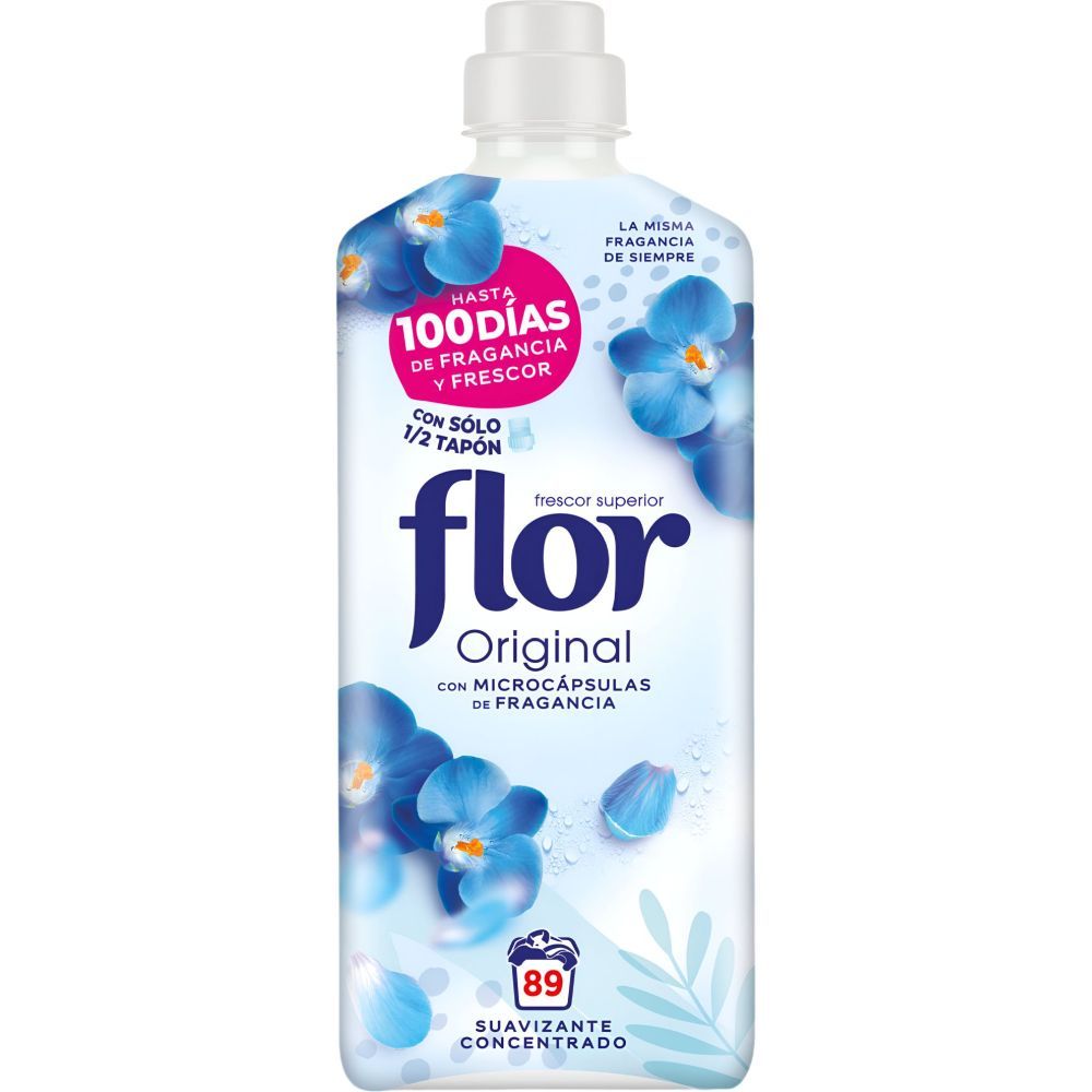 FLOR SUAVZ.CONC.89 LAV.1,602 L.ORIGINAL AZUL ANTES CLASSI