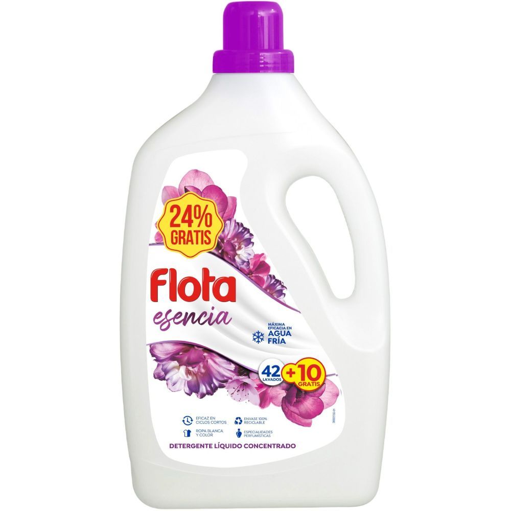 FLOTA DETERG. LIQUIDO 42+10LAV.(2,70L) ESENCIA