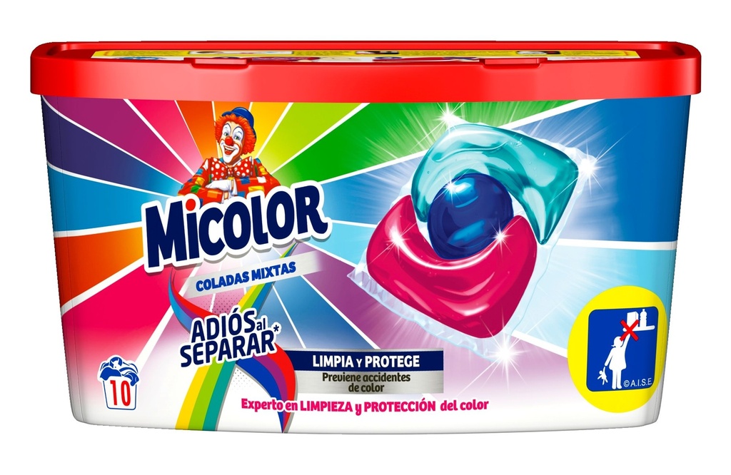MICOLOR TRIO-CAPS 10 UD ADIOS AL SEPARAR (TUPPER)