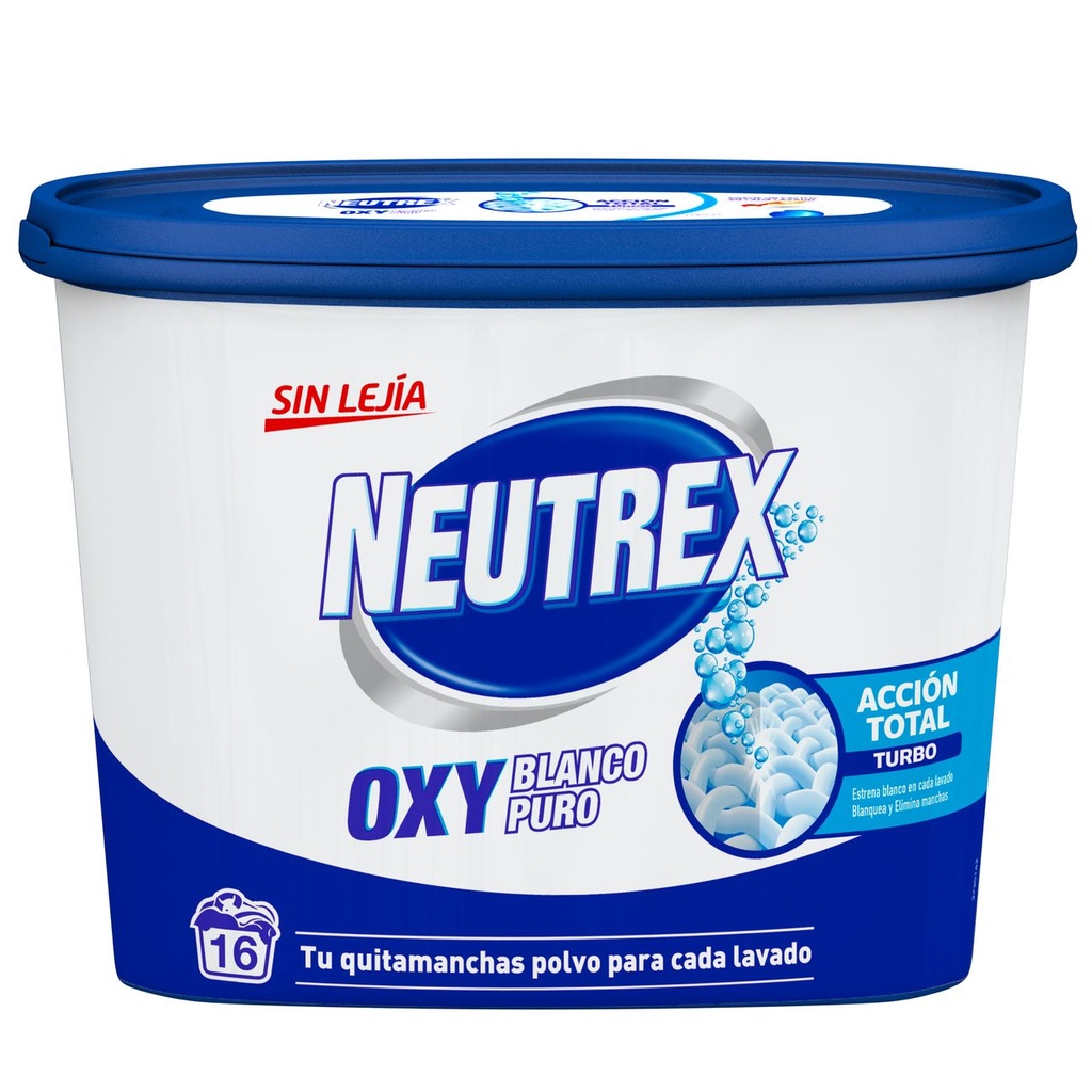NEUTREX OXY BCO.PURO 512GR+15%= 588 GR. (13+2 LAV)