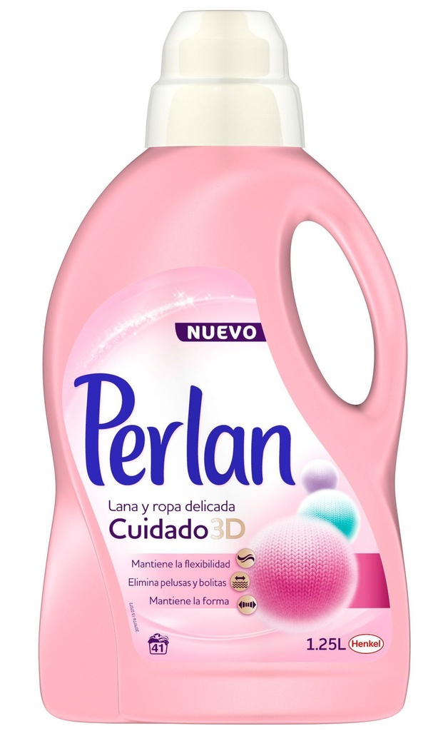 PERLAN DETERGENTE 1250 ML. (41DOSIS) ROSA