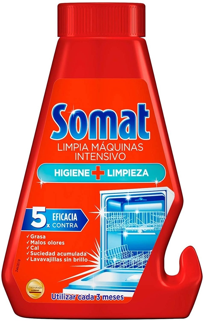 SOMAT LAVAVAJILL.ADITIVO LIMPIAMAQUINAS 250ML.