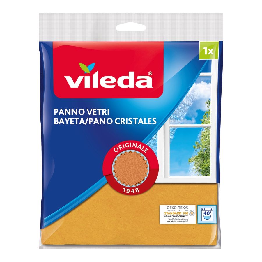 VILEDA BAYETA CRISTALES 40X36CM 1UD.