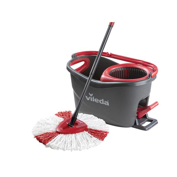VILEDA CUBO TURBO SMART(5 L.)PEDAL EASY WR&CL +PALO+MOCHO