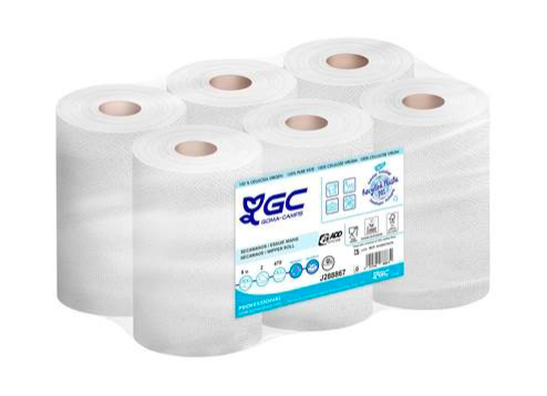 GOMA CAMPS SECAMANOS ECOLOGIC+ 2 CAPAS 106MT 6 Rollos *FSC RECYCLED*
