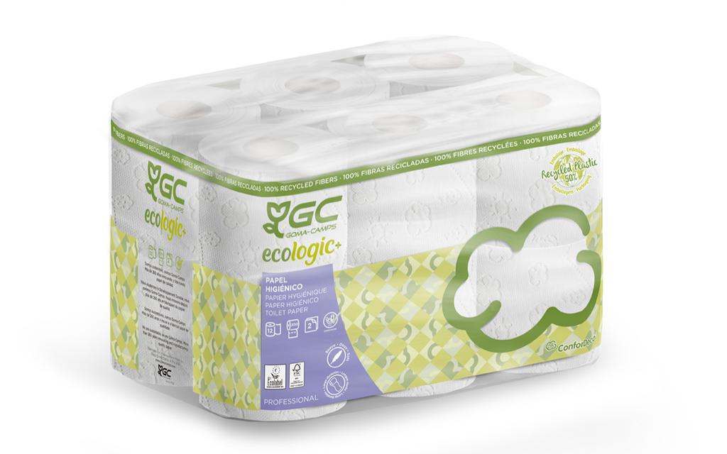 HIGIENICO GC ECOLOGIC+ 2 CAPAS 34.5MT 16x6=96 Rollos *FSC RECYCLED*