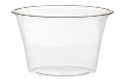 Vaso PP 220ml Transparente REUTILIZABLE Ø70,3mm 2,2gr /100/1000
