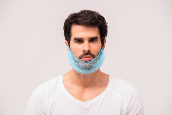 SANTEX CUBREBARBAS PP 100UDS