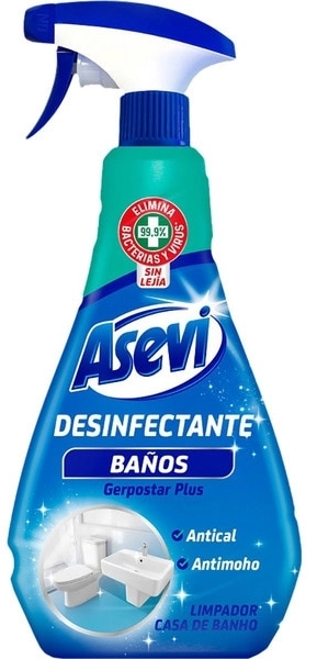 Asevi Desinfectante Baños 720ml 