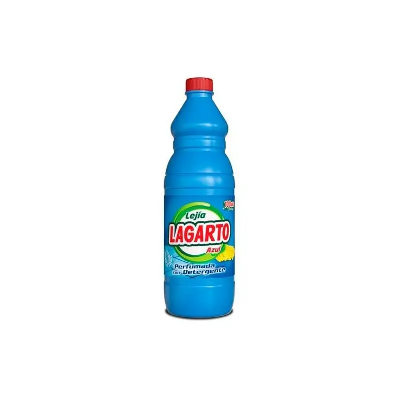 LAGARTO LEJIA CON DETERGENTE AZUL 1.5 L.