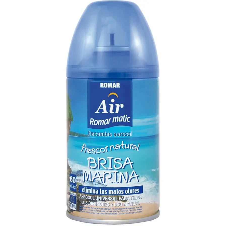 ROMAR RECAMBIO AEROSOL AUTOMAT BRISA MARINA 335CC 