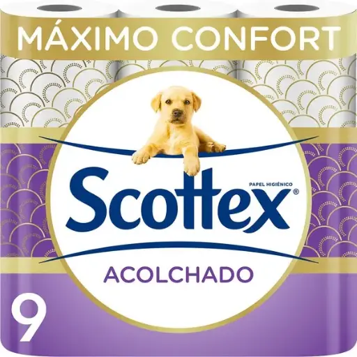 [112475] SCOTTEX PAPEL HIG ACOLCHADO 3H 9R