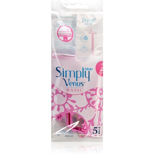 [112430] GILLETTE WOMEN VENUS DESECHABL5 UD 2 HOJAS SIMPLY