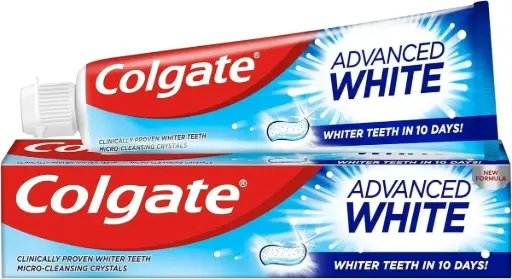 [112410] COLGATE DENT. 100ML.ADVANCED WHITE