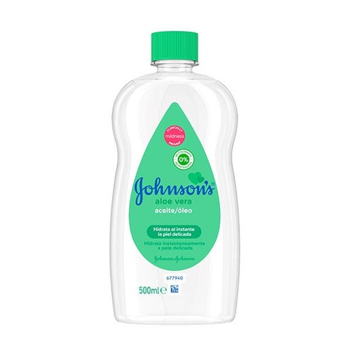 [112437] JOHNSON'S BABY ALOE VERA ACEITE 500 ML