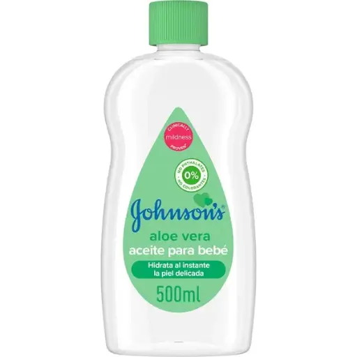 [112437C] JOHNSON'S BABY ALOE VERA ACEITE 500 ML