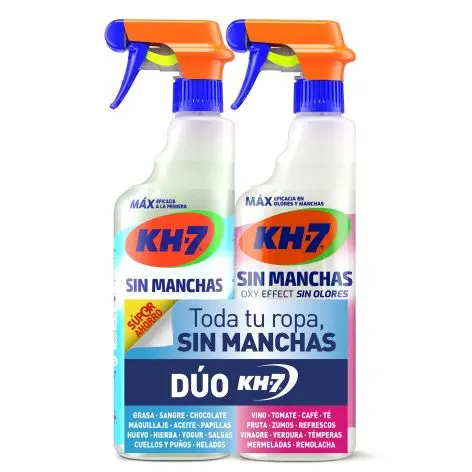 [112440] KH7 SIN MANCHAS PISTOLA + SIN MANCHAS OXY 715 ML (DUPLO) (CAJAS)