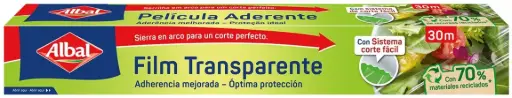 [112506] ALBAL FILM TRANSPARANTE 30 M