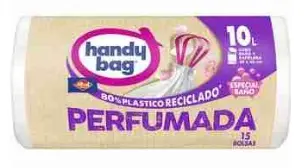 [112508] HANDY BAG B. BASURA 10L.BAÑO PERFUMADA ALBAL 15 UN.