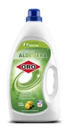 [P1002] ORO DETERGENTE LIQUIDO 4 L ALOE VERA (60 DOSIS)