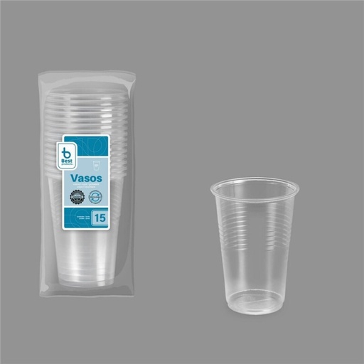[P1033] VASO REUTILIZABLE TRANSP. 200 CC PP 15 UDS
