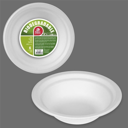 [P1045] BEST PRODUCTS BOL CAÑA DE AZÚCAR REDONDO 400CC 6 UDS