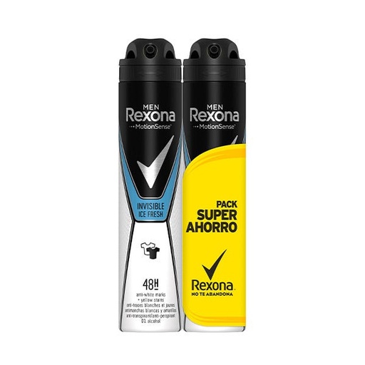 [P6001] REXONA DEO SP 2X200 ML ICE FM INVISIBLE