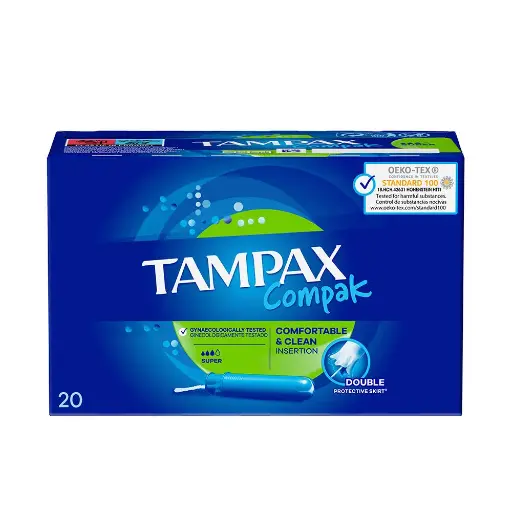 [P1095] TAMPAX COMPAK SUPER (20 UDS.)