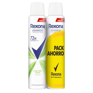 [P1097] REXONA DESODORANTE SPRAY 200 ML ALOE ADVANCE 72 HORAS DUPLO (UNIDADES)