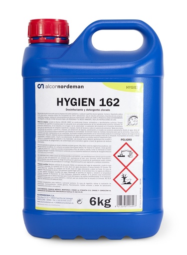 [7030] HYGIEN 162 G24KG l Detergente clorado desinfectante 