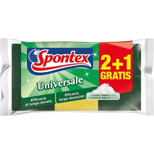 [P2033] SPONTEX ESTROP C/ESP ANTIBAC VDE2+1