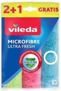 [P2042] VILEDA BAYETA MICROFIBRA COLORS ULTRA FRESH (2+1 UDS.)