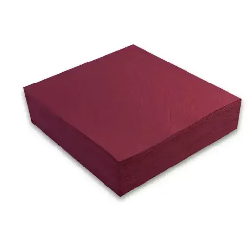 [3046] Servilleta Burdoes 2 Capas PUNTA PUNTA 40x40cm 50x36:1800uds