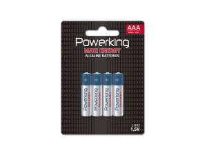 [P2096] POWERKING PILA ALCALINA LR- 03 AAA (BLISTER 4)