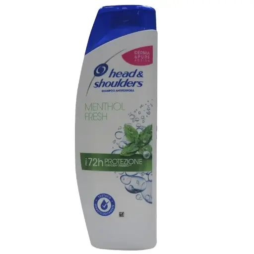 [P2111] HS CHAMPÚ 400 ML. ANTICASPA MENTHOL FRESH.